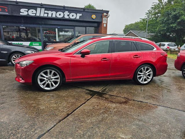 Mazda Mazda6 2.2 SKYACTIV-D Sport Nav Tourer Auto Euro 6 (s/s) 5dr (2014) - Picture 6