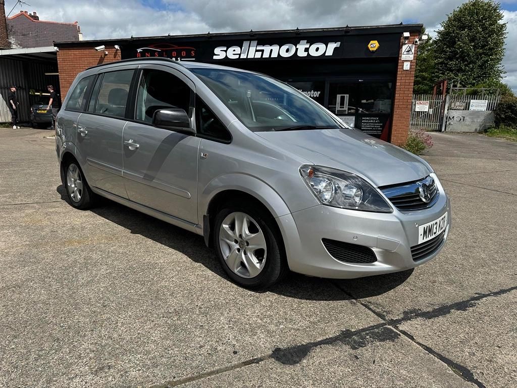 VauxhallZafira1.6 16V Exclusiv Euro 5 5dr for sale