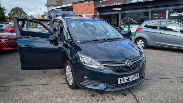 2016 Vauxhall Zafira Tourer 1.4i Turbo Design Euro 6 5dr