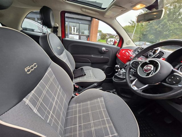 Fiat 500 1.2 Lounge Euro 6 (s/s) 3dr (2018) - Picture 12