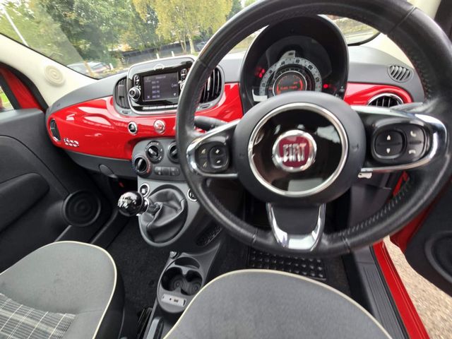 Fiat 500 1.2 Lounge Euro 6 (s/s) 3dr (2018) - Picture 13