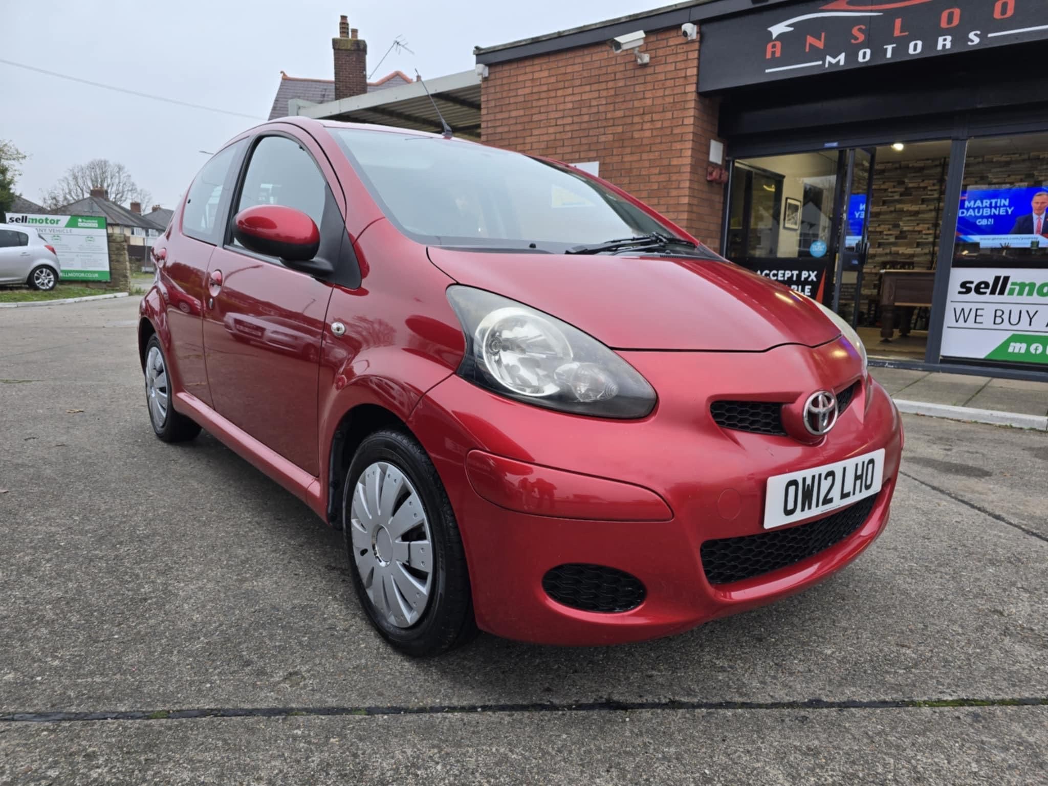 ToyotaAYGO1.0 VVT-i Ice Euro 5 5dr for sale