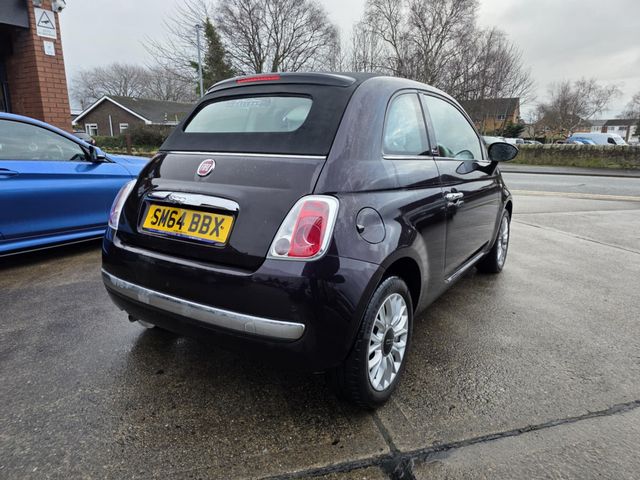 Fiat 500C 1.2 Lounge Euro 6 (s/s) 2dr (2015) - Picture 16