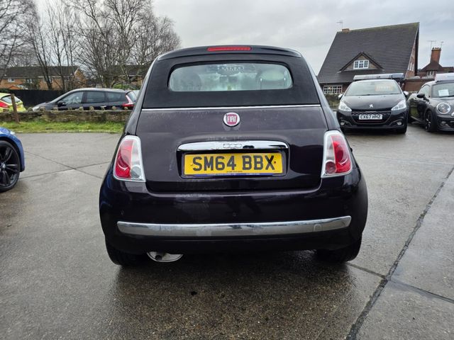 Fiat 500C 1.2 Lounge Euro 6 (s/s) 2dr (2015) - Picture 7