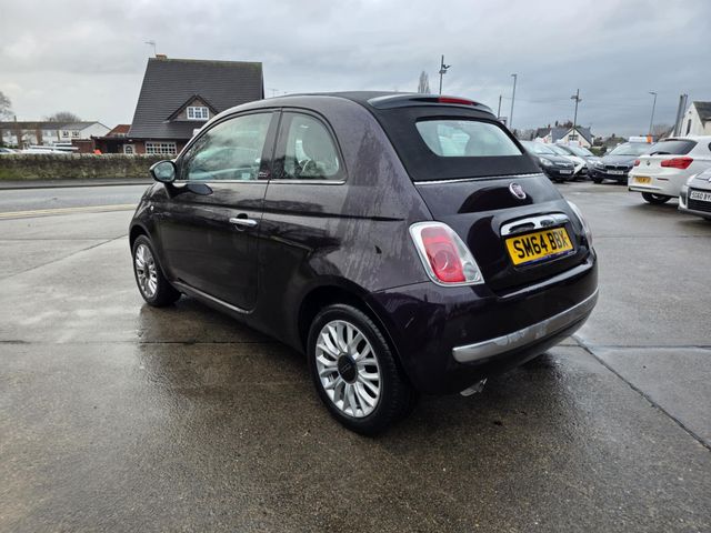 Fiat 500C 1.2 Lounge Euro 6 (s/s) 2dr (2015) - Picture 2