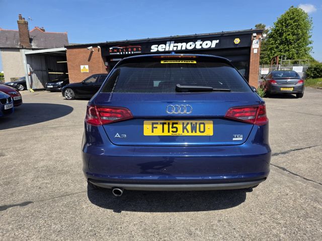 Audi A3 1.6 TDI Sport Sportback Euro 6 (s/s) 5dr (2015) - Picture 19