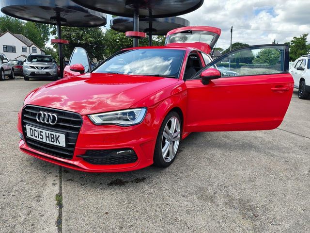Audi A3 2.0 TDI S line Euro 6 (s/s) 3dr (2015) - Picture 3