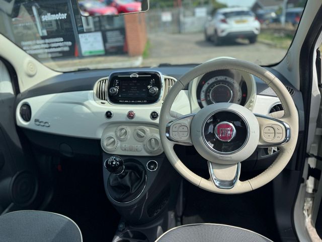 Fiat 500 1.2 Lounge Euro 6 (s/s) 3dr (2016) - Picture 14