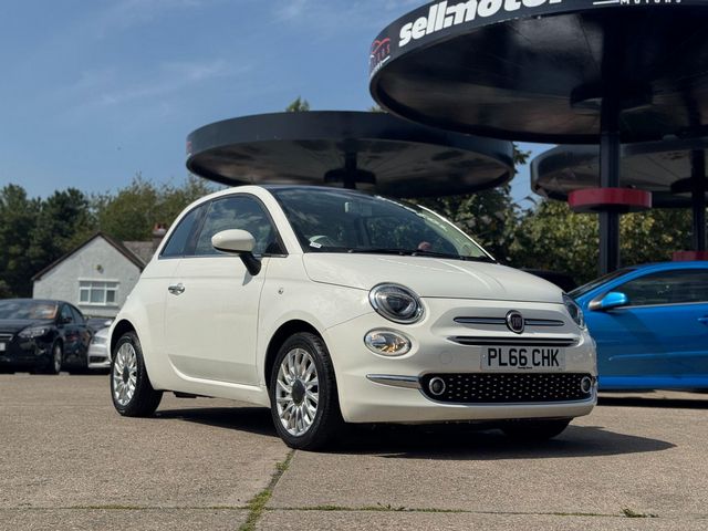 2016 Fiat 500 1.2 Lounge Euro 6 (s/s) 3dr