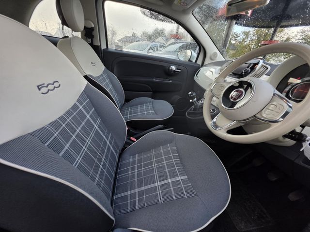 Fiat 500 1.2 Lounge Euro 6 (s/s) 3dr (2017) - Picture 14