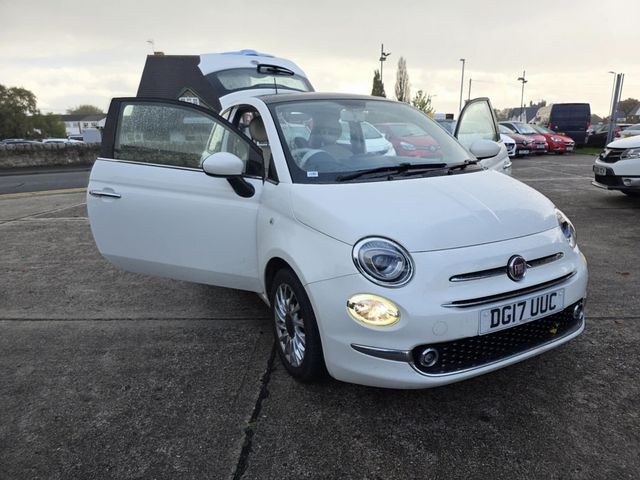 2017 Fiat 500 1.2 Lounge Euro 6 (s/s) 3dr