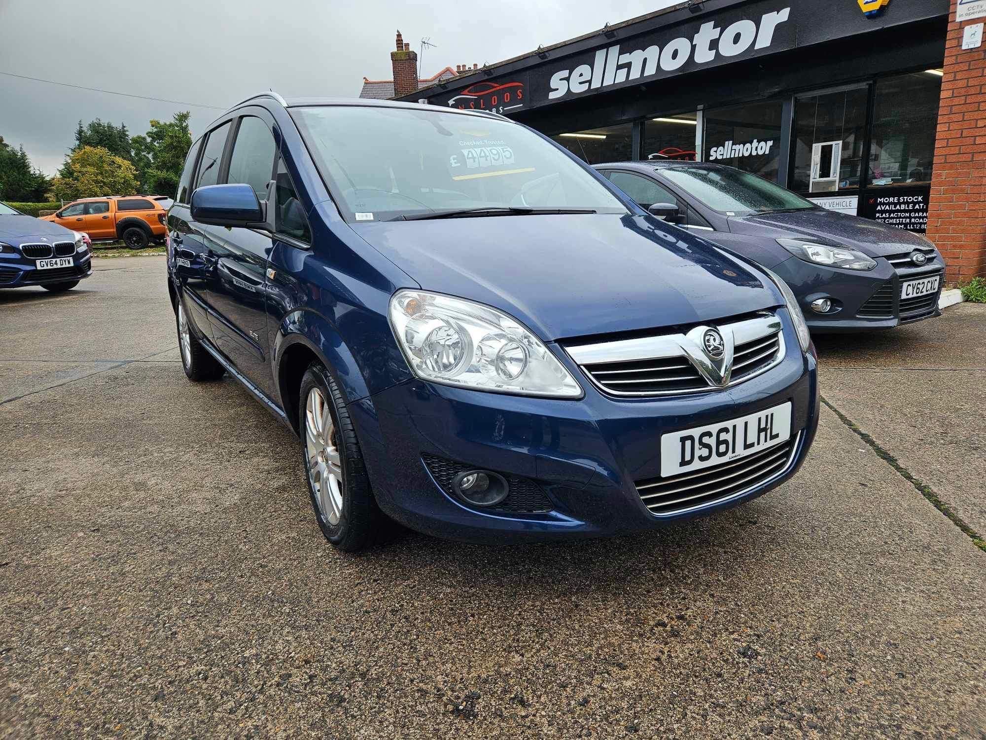 VauxhallZafira1.8 16V Elite Euro 5 5dr for sale