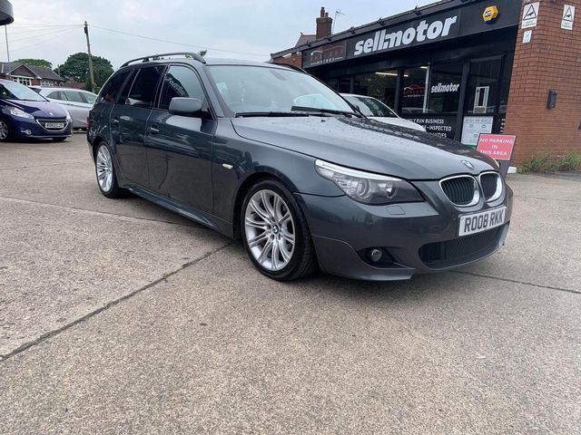 BMW 5 Series 2.0 520d M Sport Touring Steptronic Euro 4 5dr (2008) - Picture 12