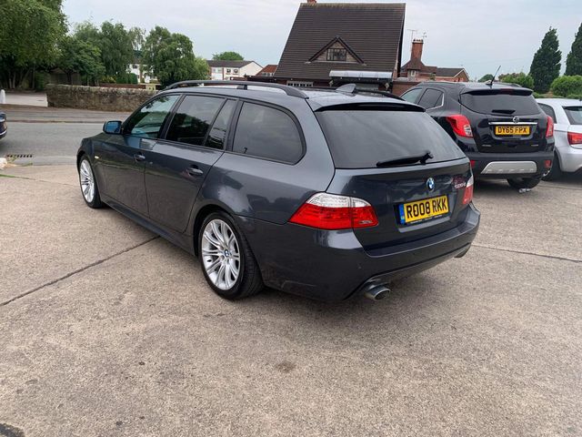 BMW 5 Series 2.0 520d M Sport Touring Steptronic Euro 4 5dr (2008) - Picture 3