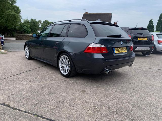 BMW 5 Series 2.0 520d M Sport Touring Steptronic Euro 4 5dr (2008) - Picture 4