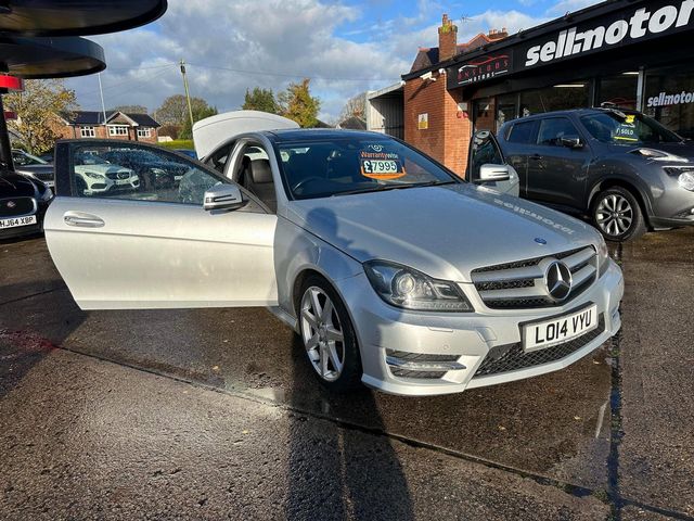 Mercedes-Benz C Class 2.1 C250 CDI AMG Sport Edition G-Tronic+ Euro 5 (s/s) 2dr (2014) - Picture 17